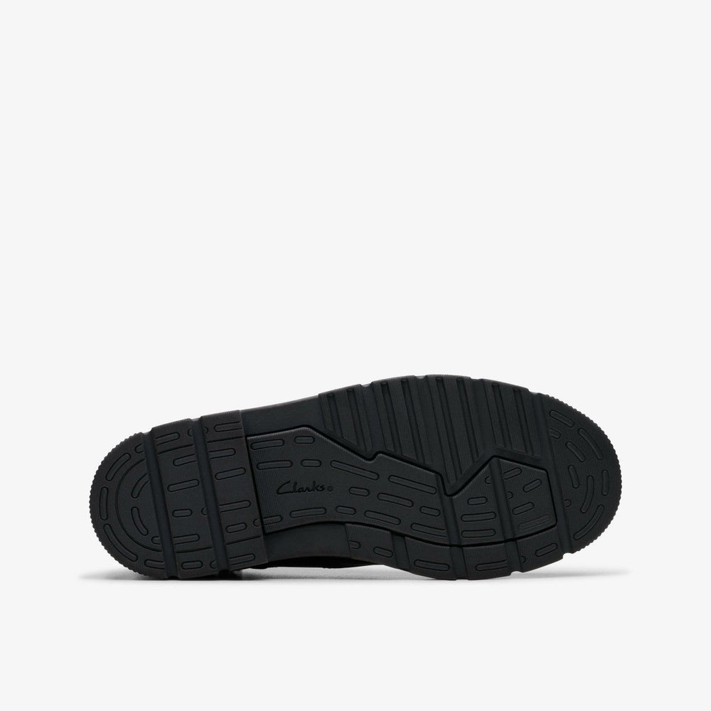 Lorcam Trail Older Black Leather
