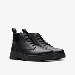 Lorcam Trail Older Black Leather