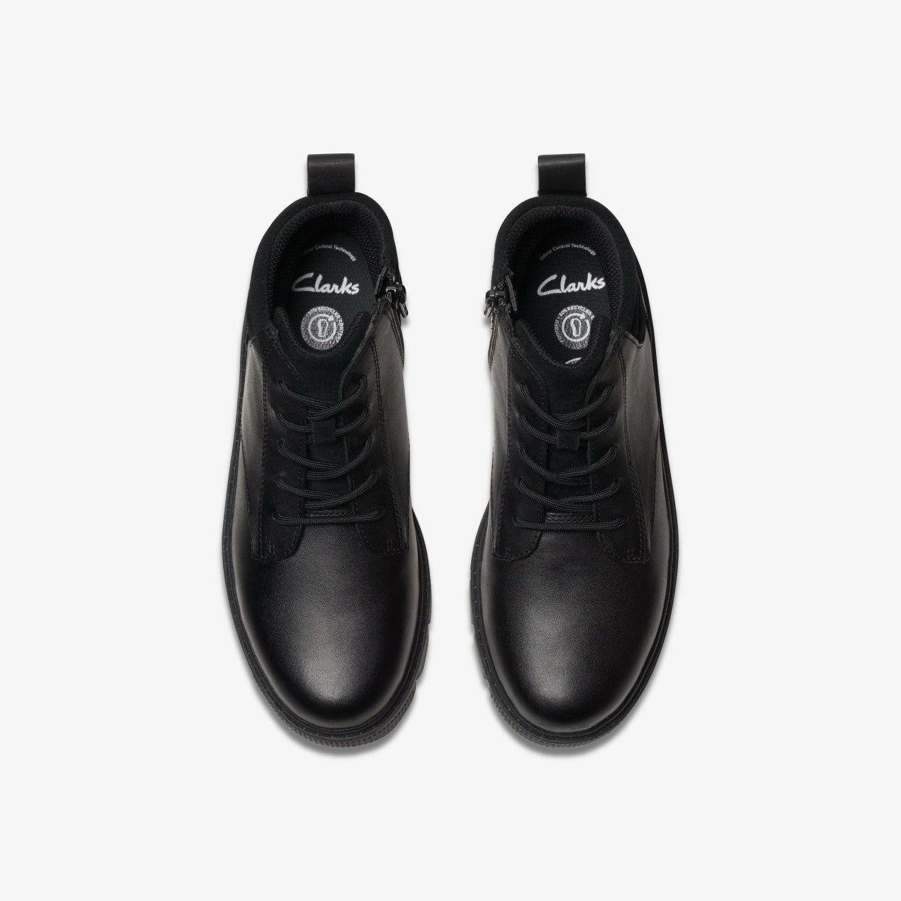 Lorcam Trail Older Black Leather