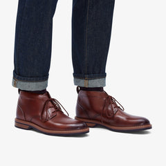 Aldwin Chukka Mid Tan Leather