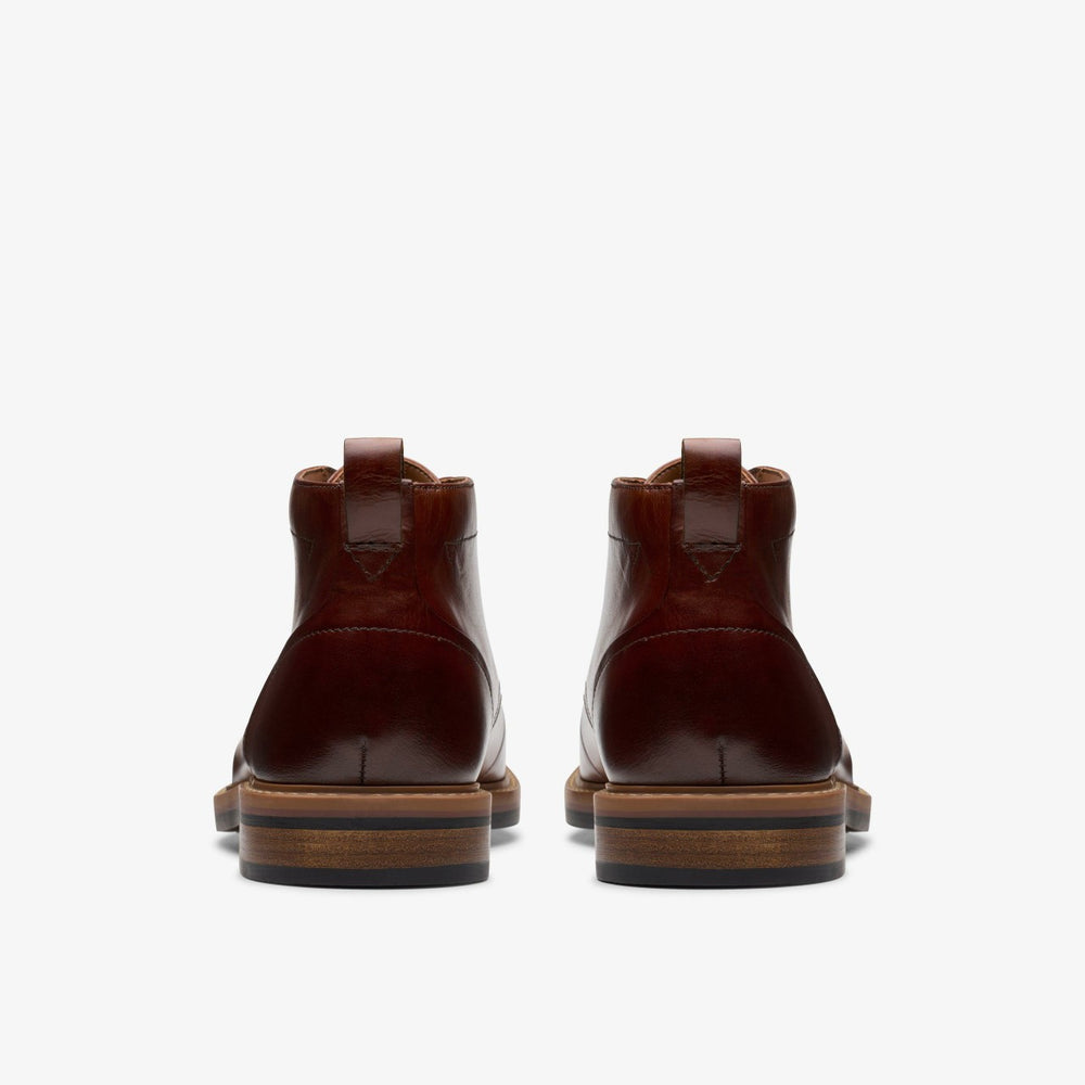 Aldwin Chukka Mid Tan Leather