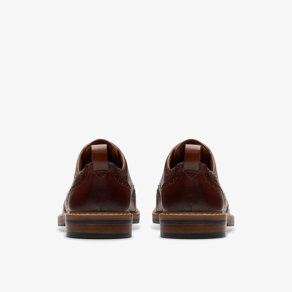 Aldwin Limit Brogue Mid Tan Leather