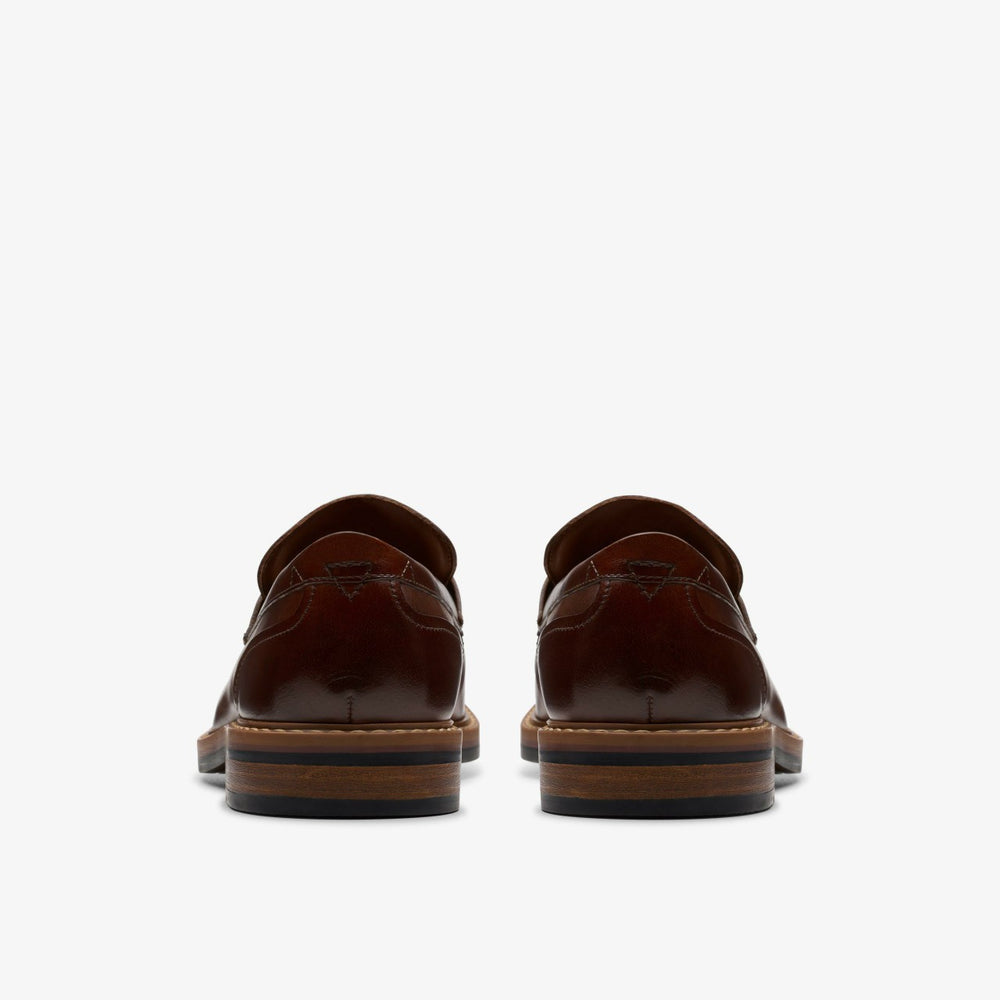 Aldwin Step Loafer Mid Tan Leather