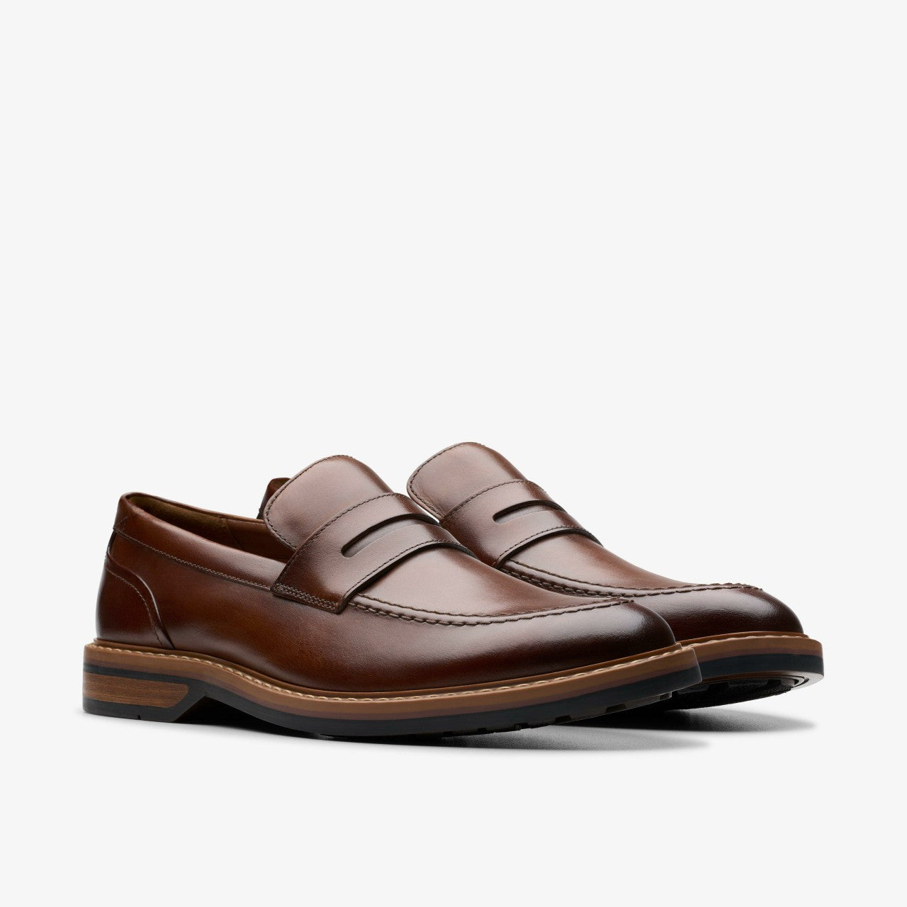 Aldwin Step Loafer Mid Tan Leather