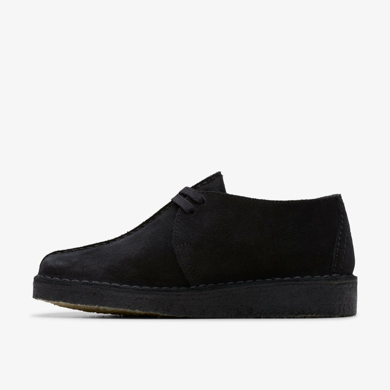 Desert Trek Black Suede