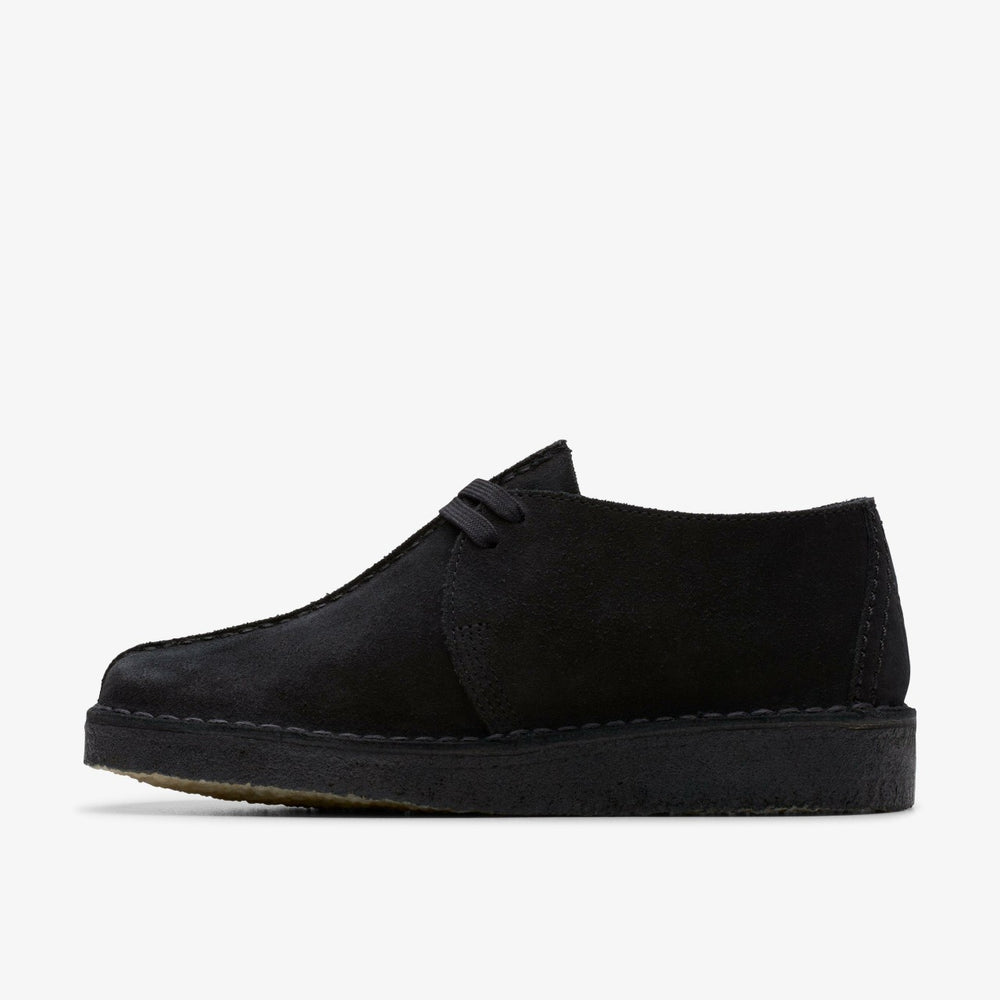 Desert Trek Black Suede
