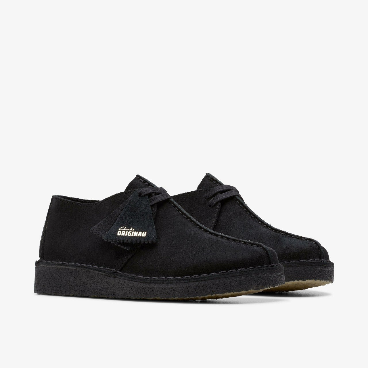 Desert Trek Black Suede