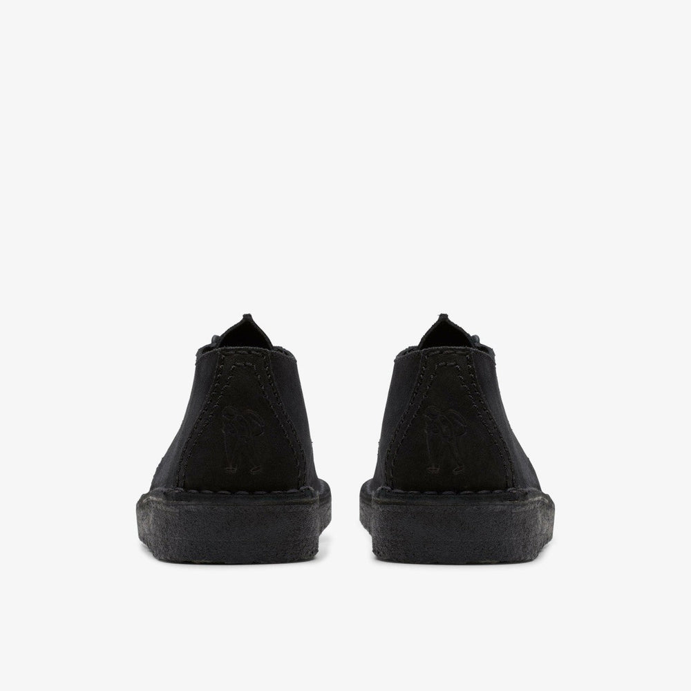 Desert Trek Black Suede