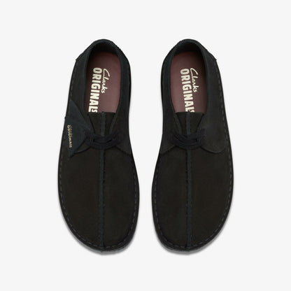 Desert Trek Black Suede