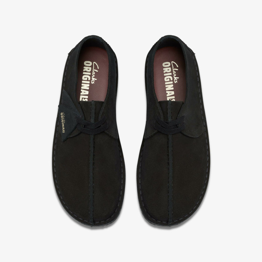 Desert Trek Black Suede