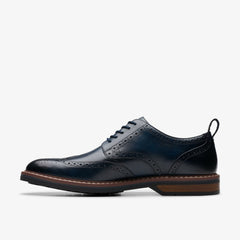 Aldwin Limit Brogue Navy Leather