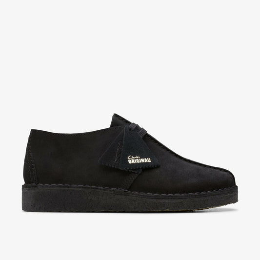 Desert Trek Black Suede