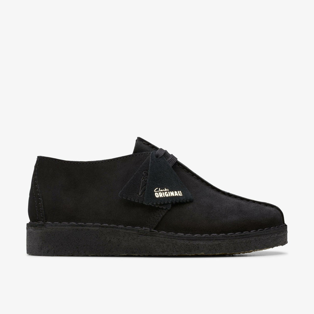 Desert Trek Black Suede
