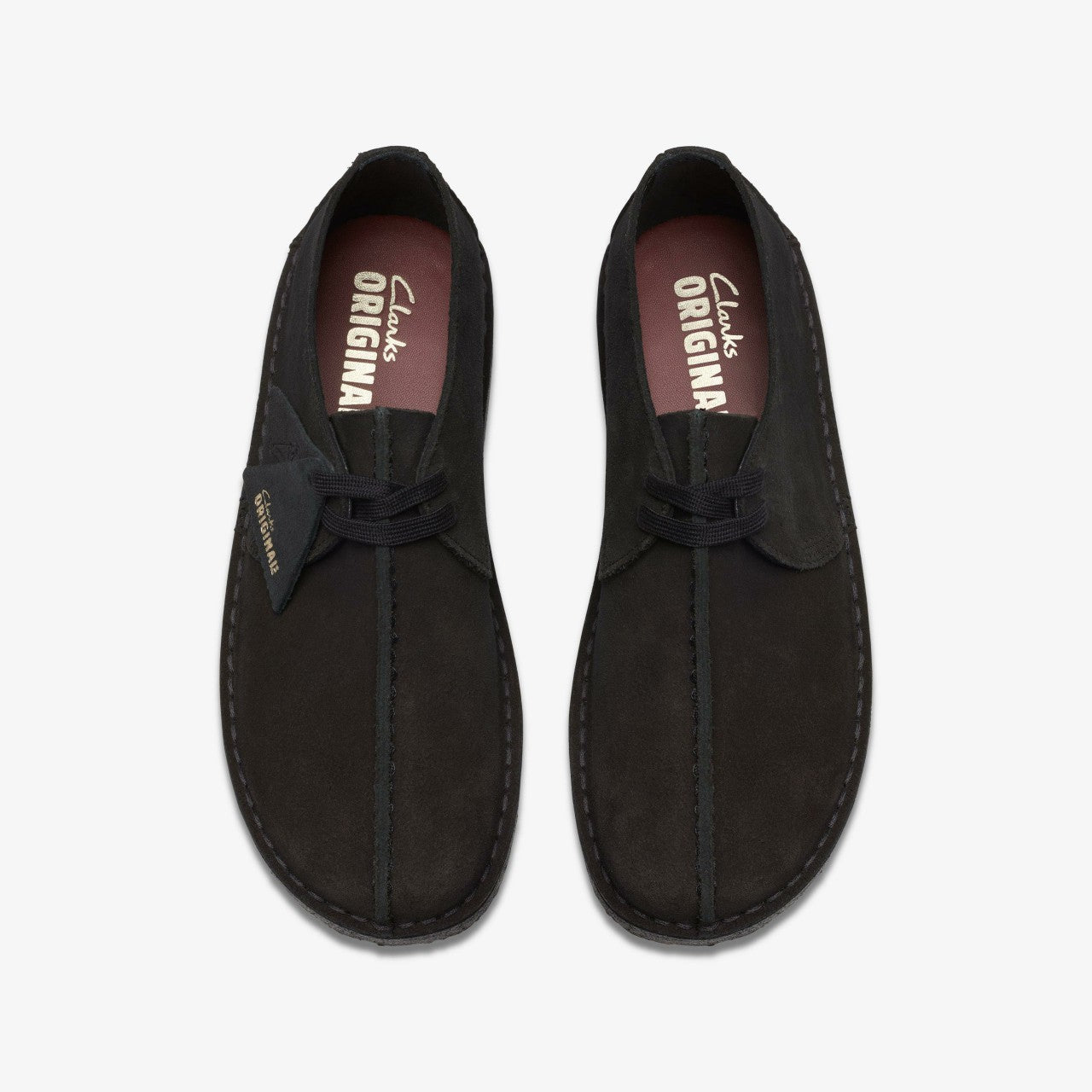 Desert Trek Black Suede