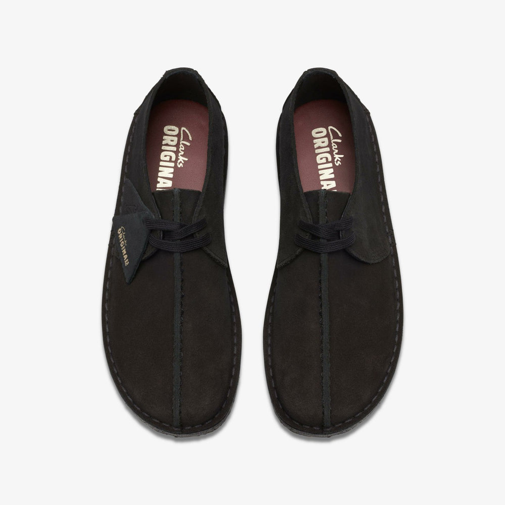 Desert Trek Black Suede