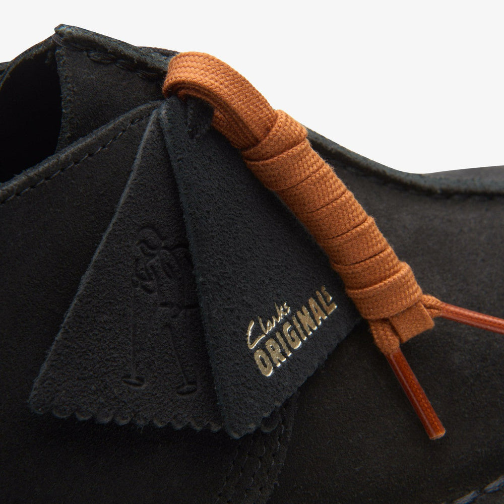 Desert Trek Black Suede