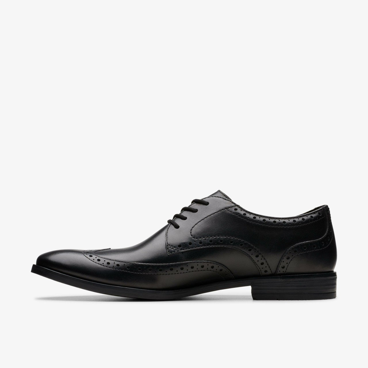 Brandon Limit Brogue Black Leather