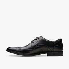 Brandon Limit Brogue Black Leather