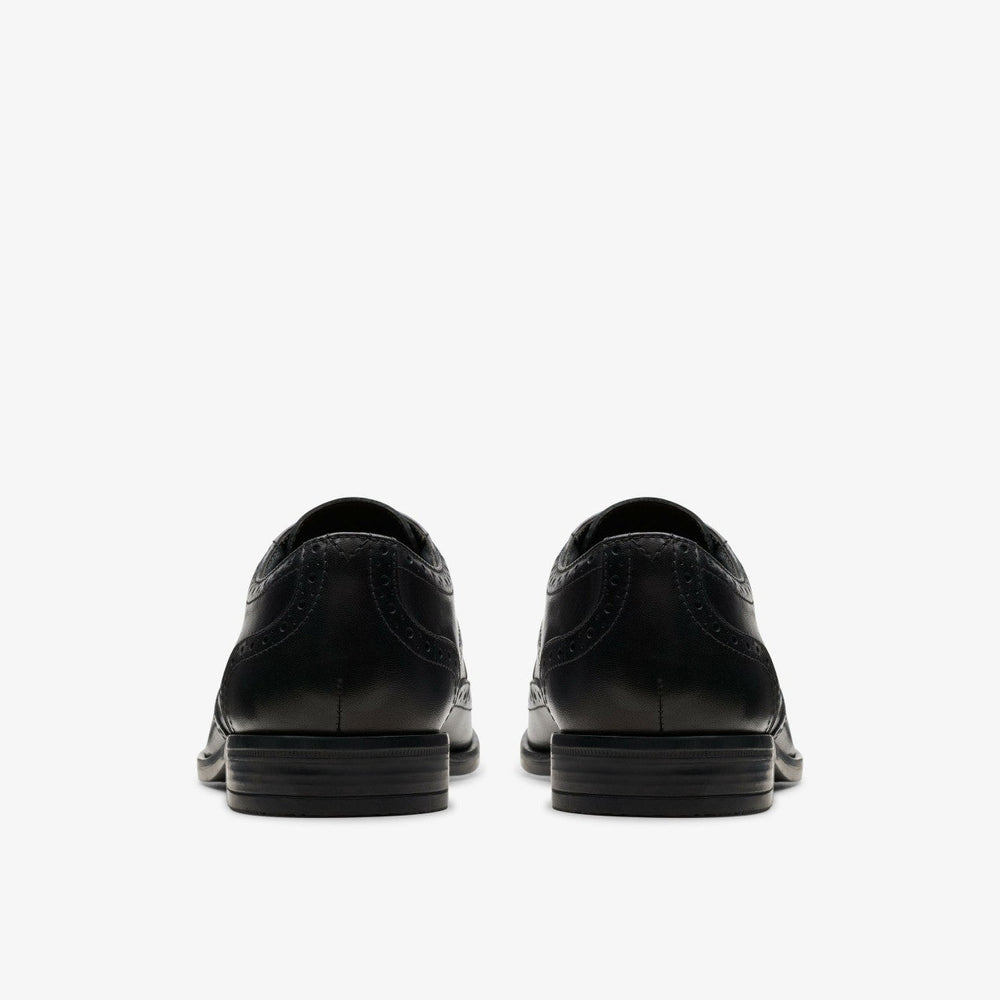 Brandon Limit Brogue Black Leather
