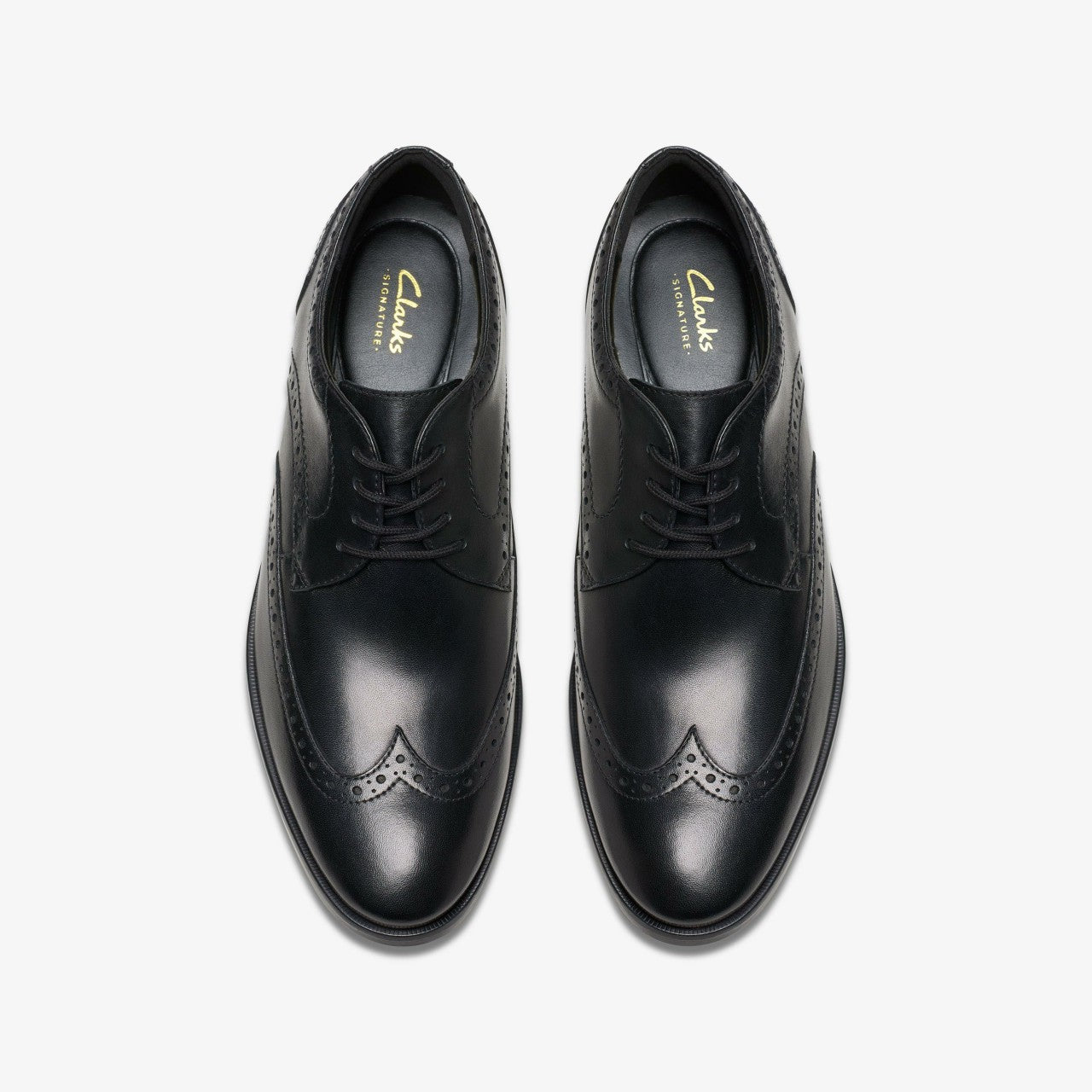 Brandon Limit Brogue Black Leather