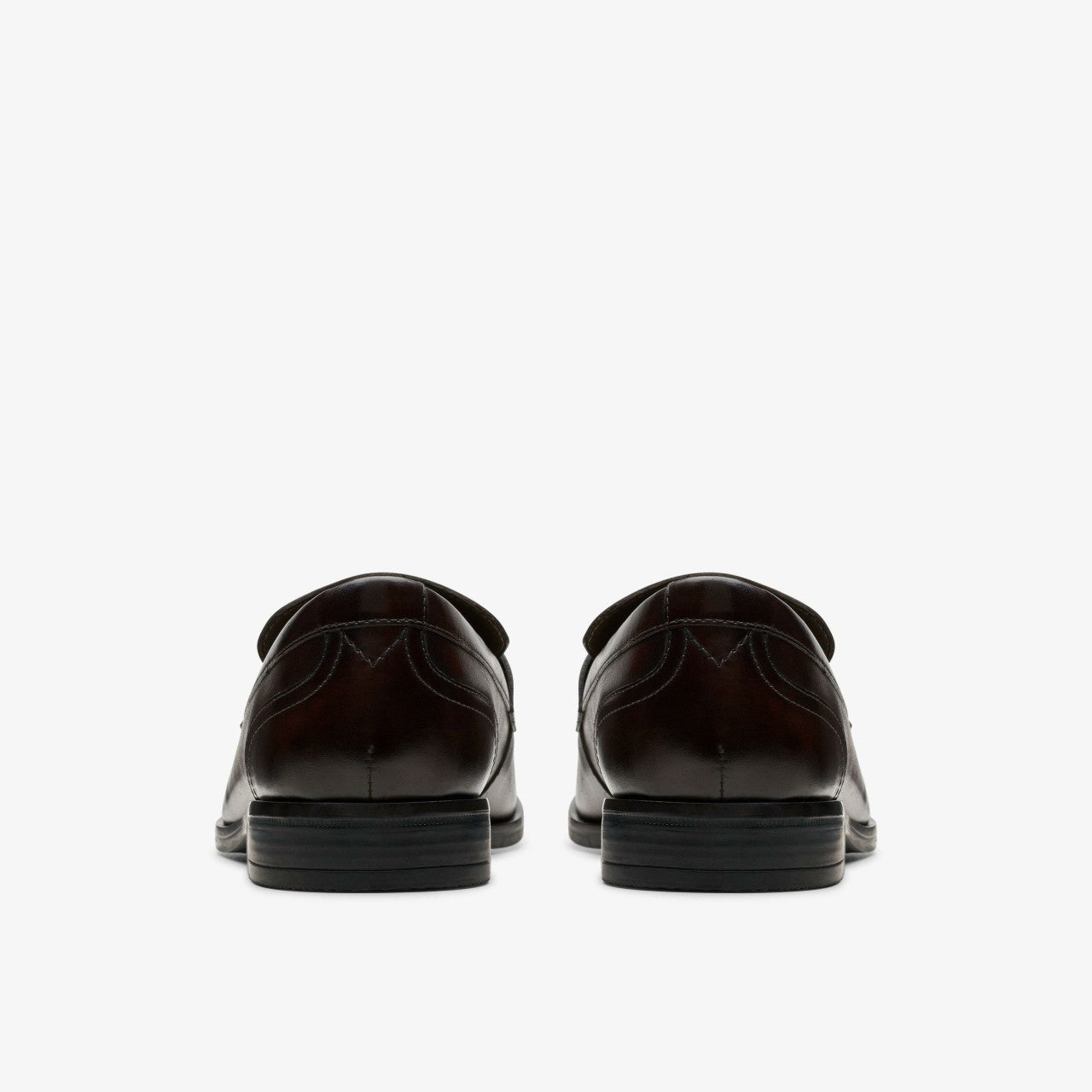 Brandon Step Loafer Dark Brown Leather