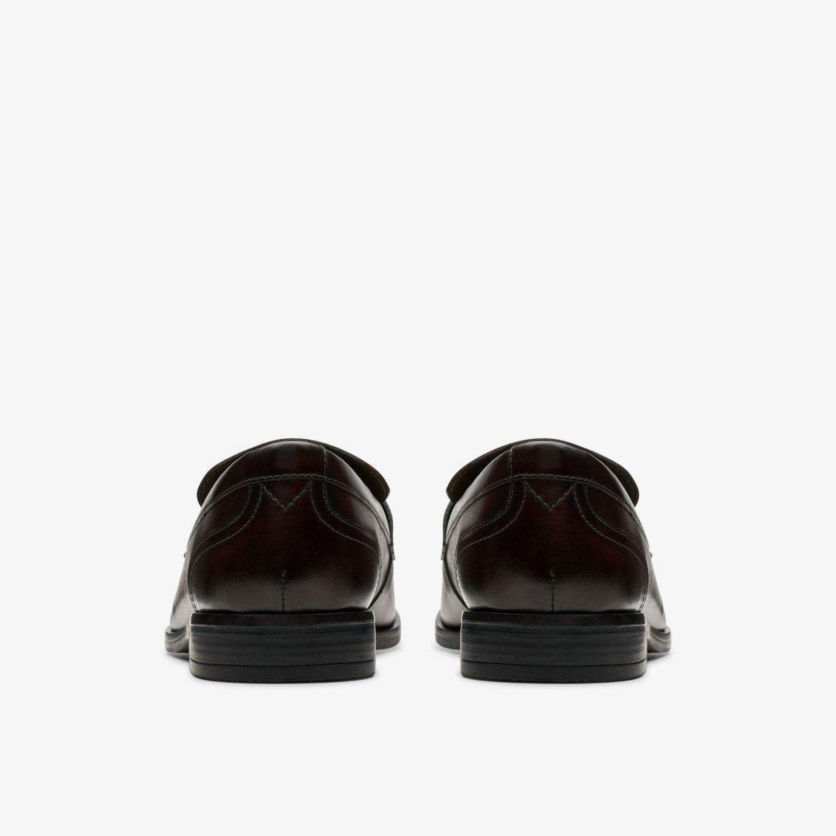 Brandon Step Loafer Dark Brown Leather