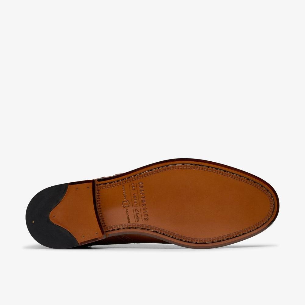 Craft James Tip Brogue Mid Tan Leather