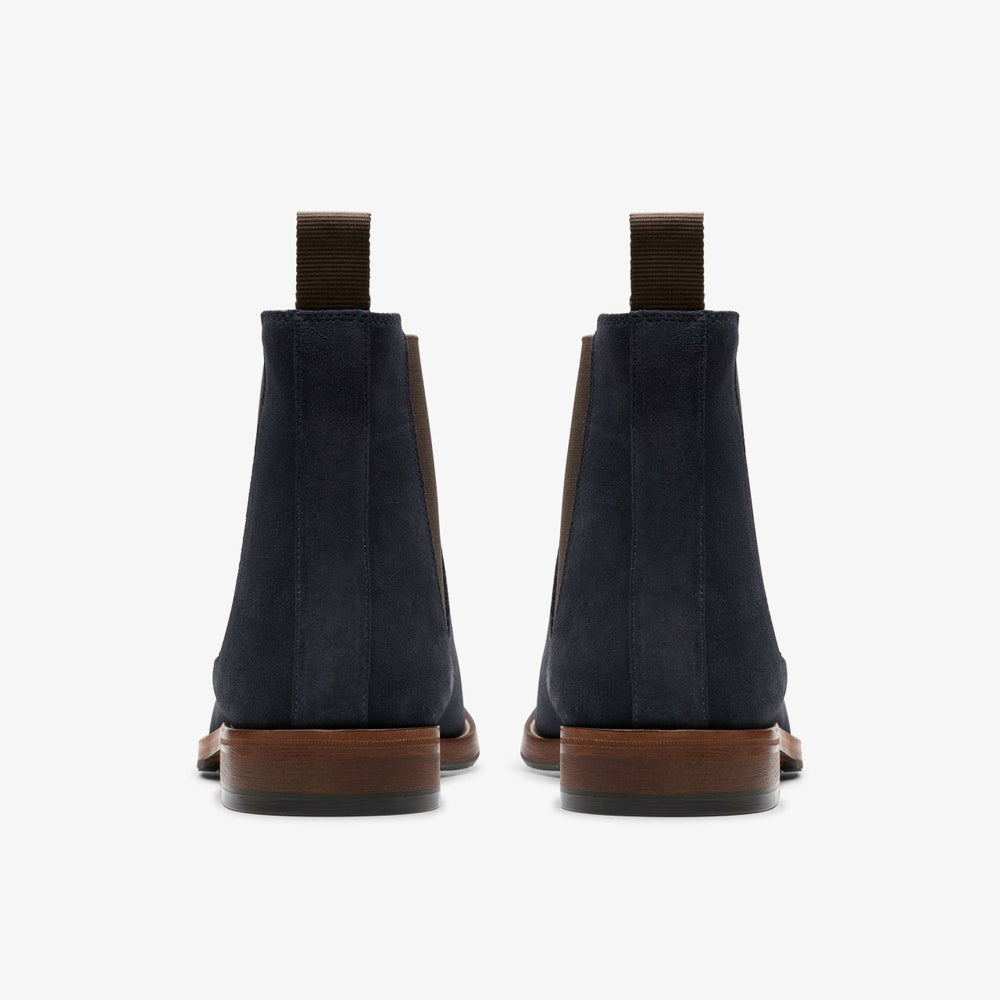 Craft James Top Chelsea Boot Navy Suede