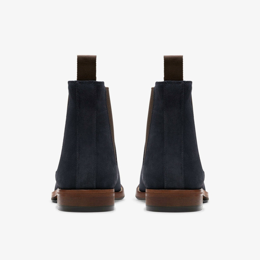 Craft James Top Chelsea Boot Navy Suede