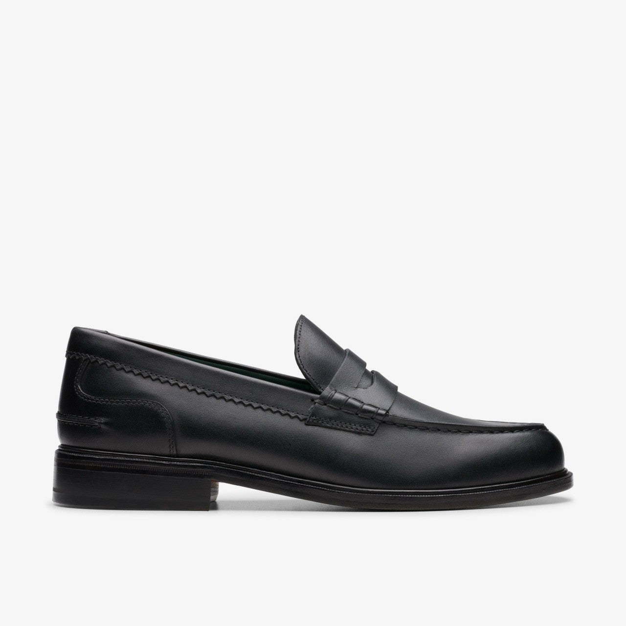 Craft James Lo Loafer Black Leather