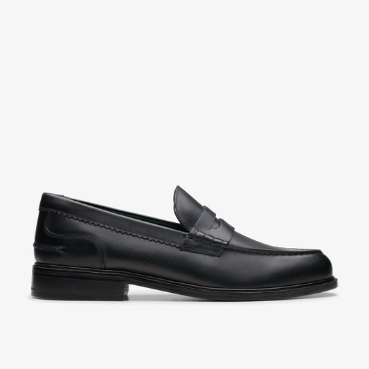 Craft James Lo Loafer Black Leather