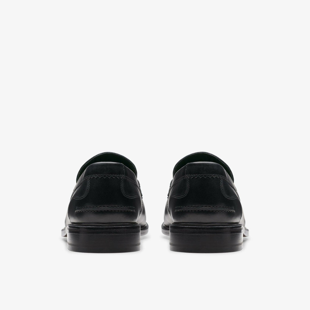 Craft James Lo Loafer Black Leather