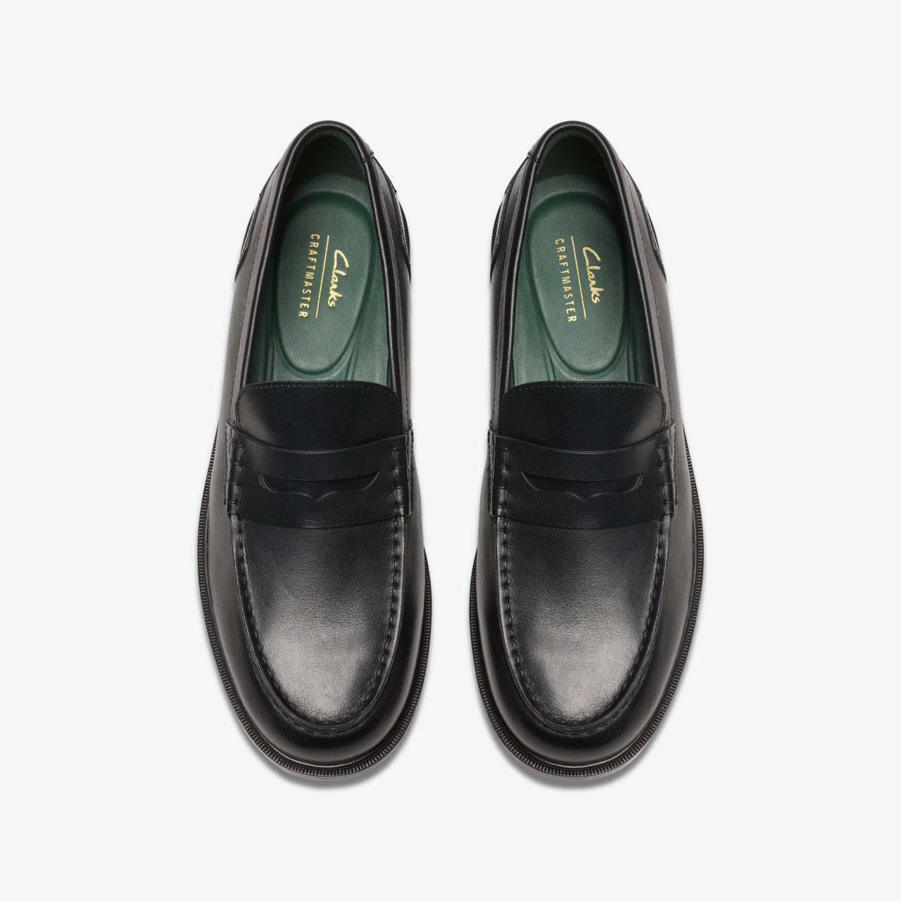 Craft James Lo Loafer Black Leather