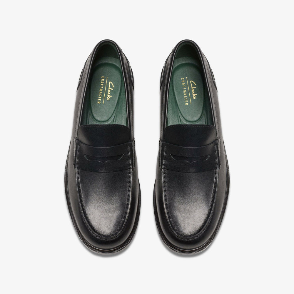 Craft James Lo Loafer Black Leather