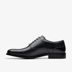 Craft James Cap Black Leather