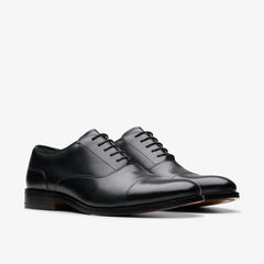 Craft James Cap Black Leather
