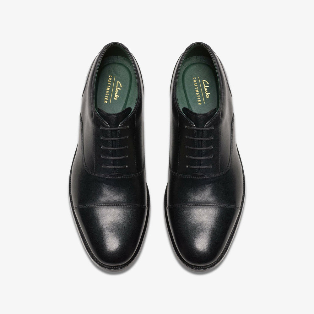 Craft James Cap Black Leather