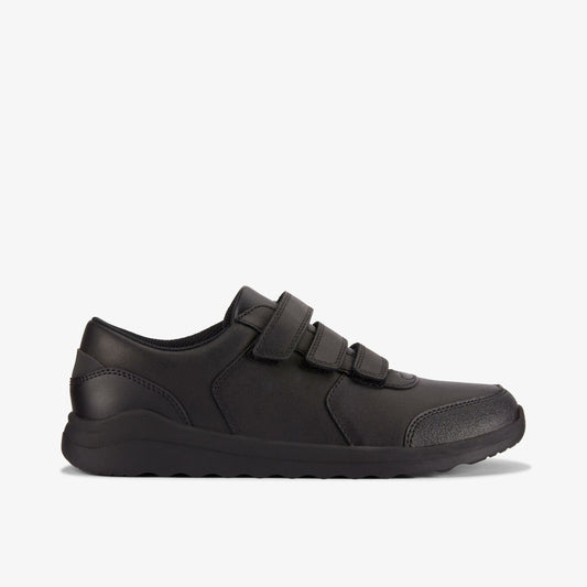 Daze Step 2 Youth Black Leather