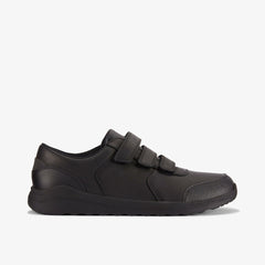 Daze Step 2 Youth Black Leather