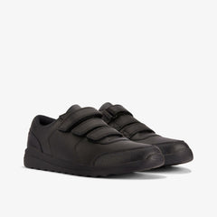 Daze Step 2 Youth Black Leather