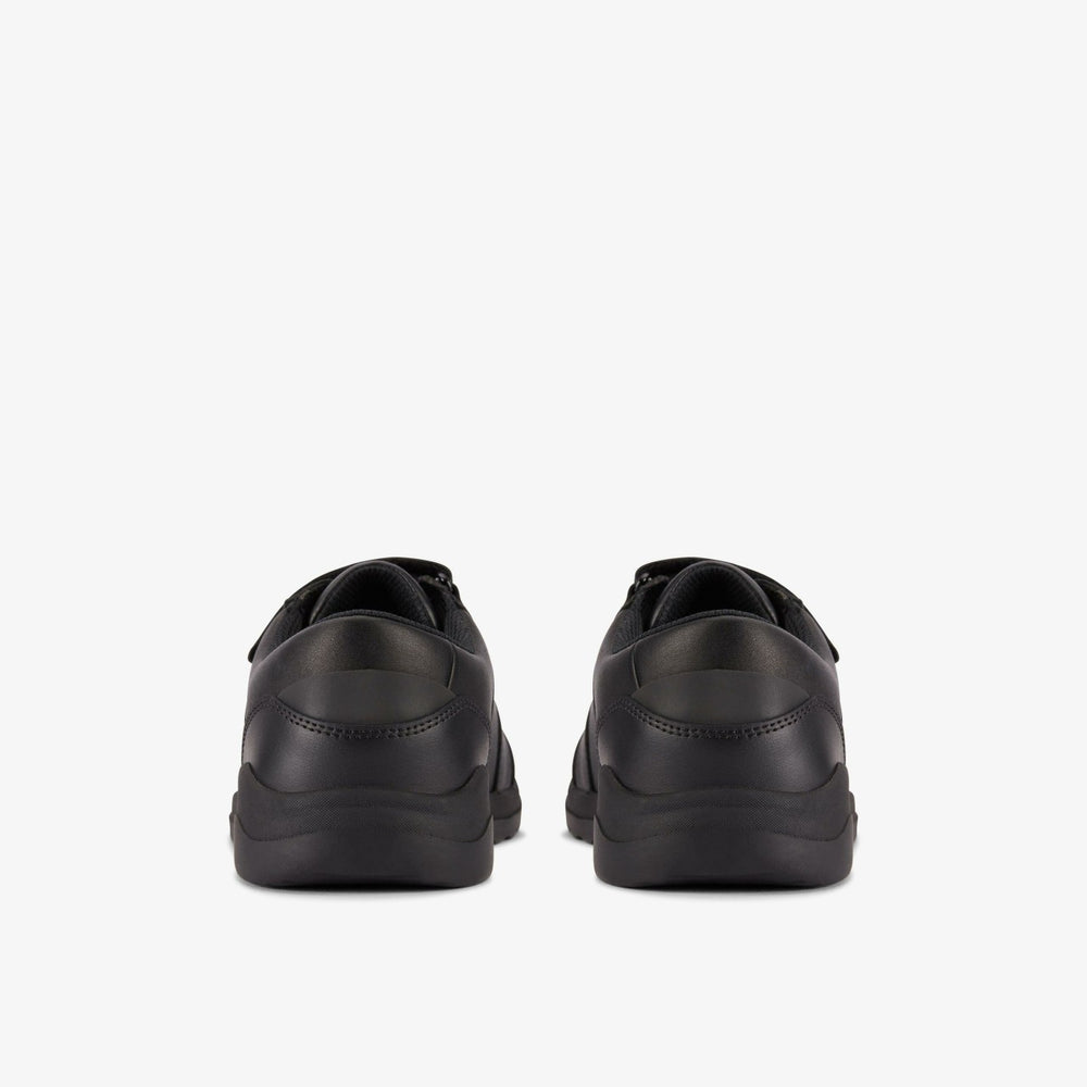 Daze Step 2 Youth Black Leather