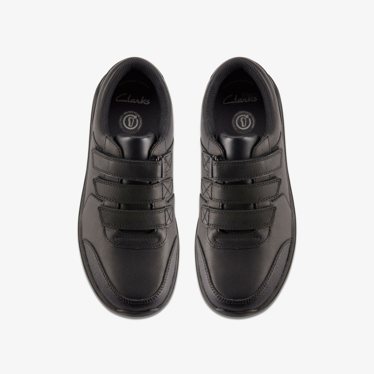 Daze Step 2 Youth Black Leather