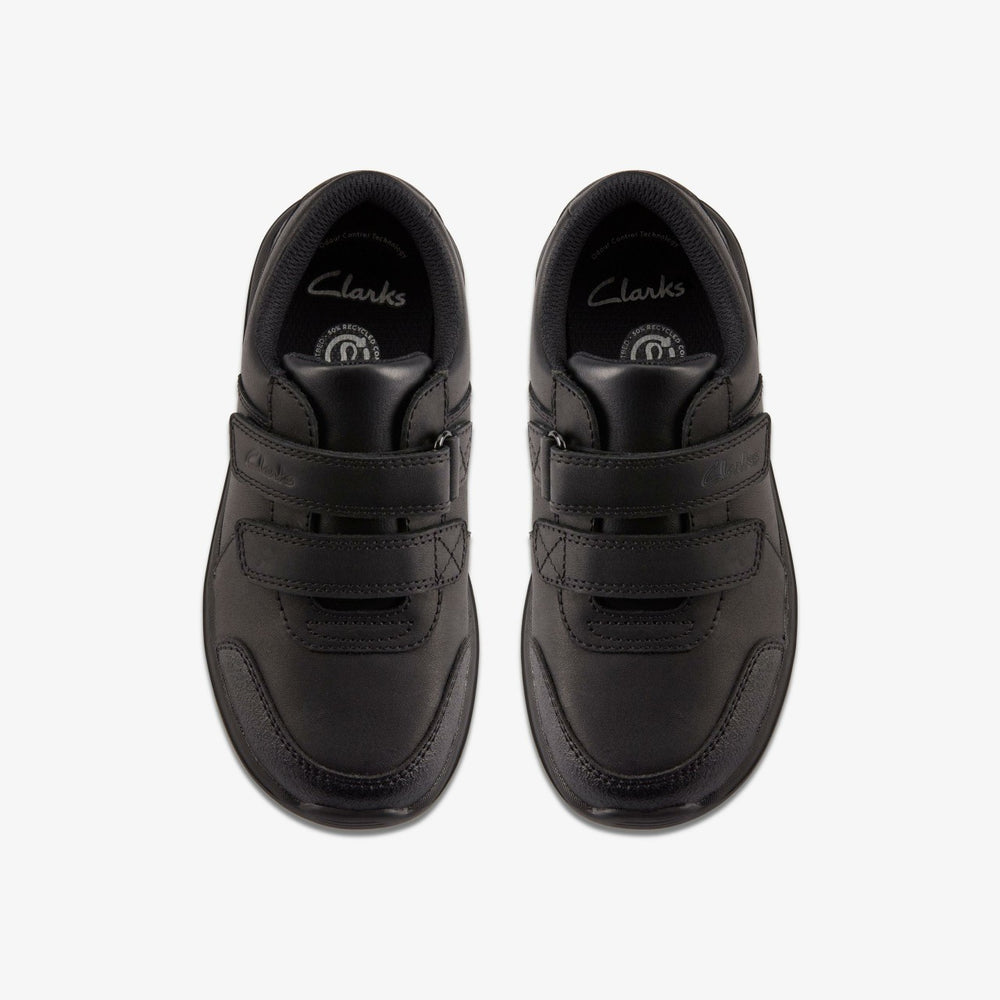 Daze Step 2 Kid Black Leather