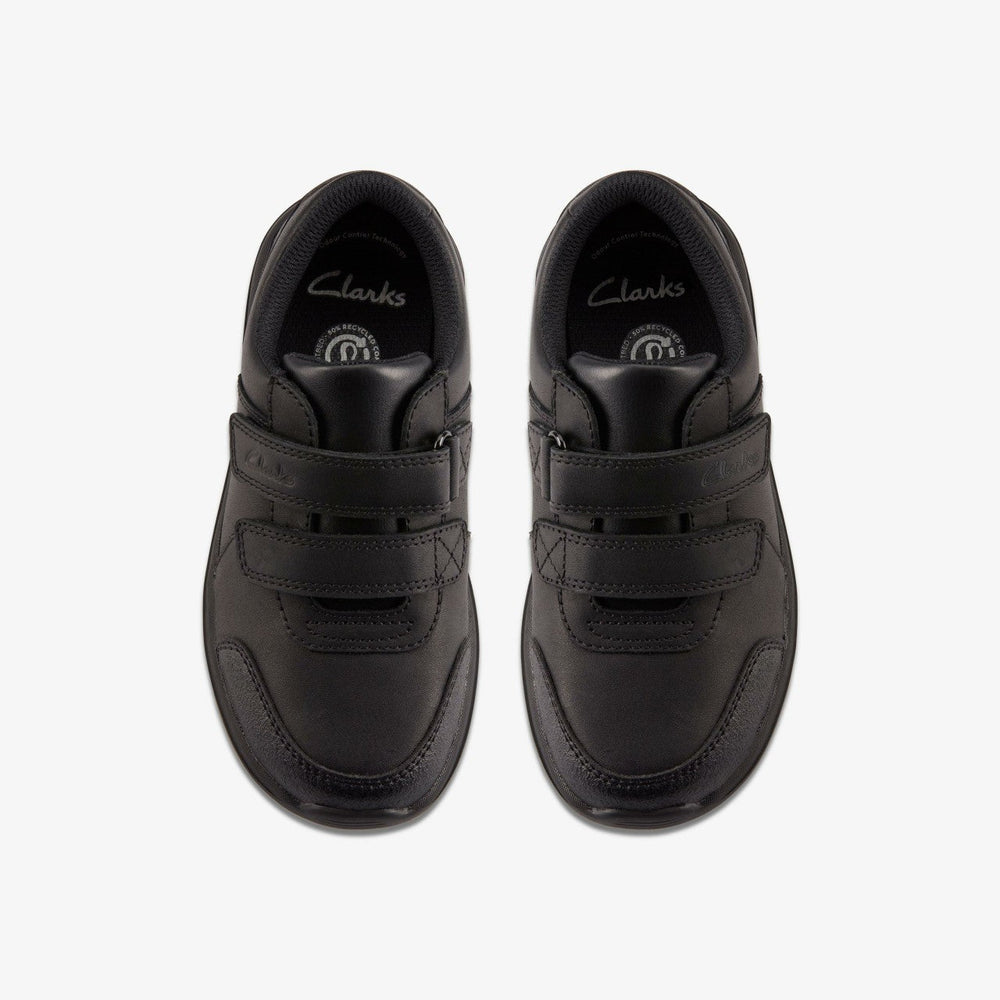Daze Step 2 Kid Black Leather