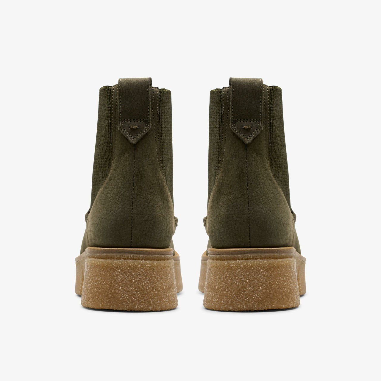 Linoso Top Ankle Boot Dark Green Nubuck