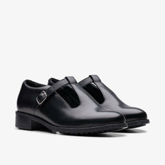 Havisham Bar Black Leather