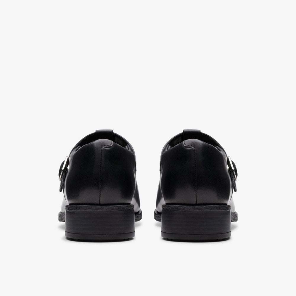 Havisham Bar Black Leather