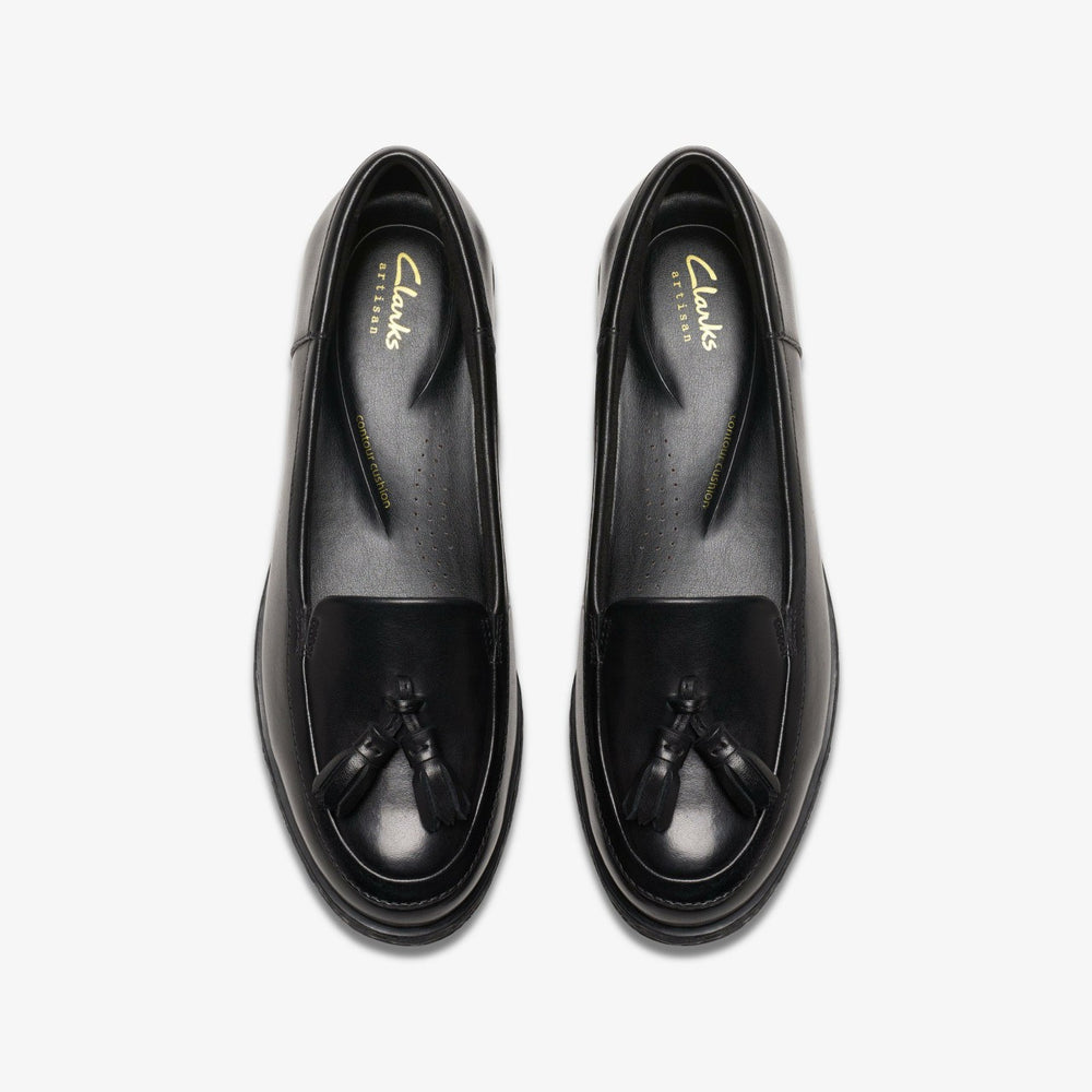 Havisham Edge Loafer Black Leather