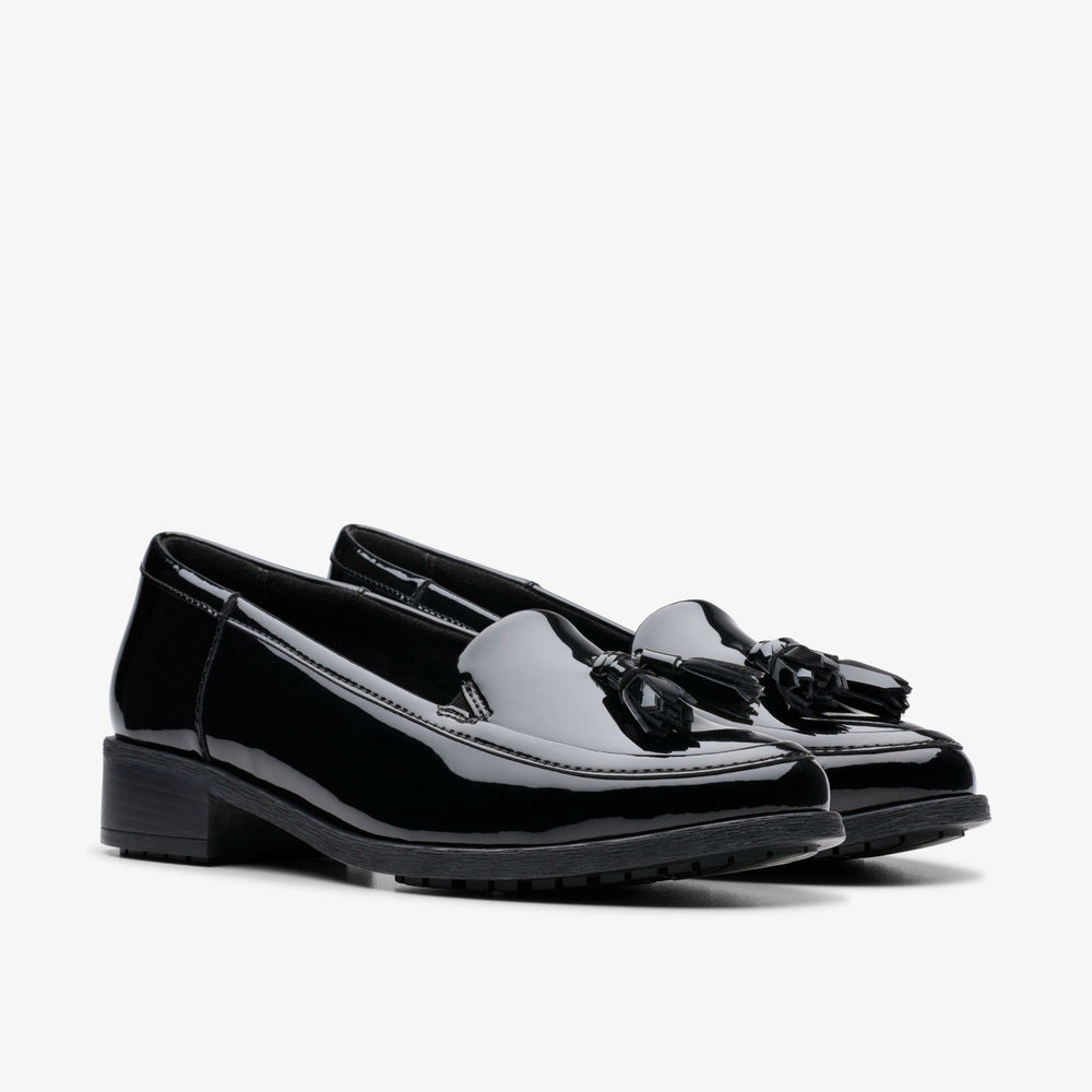 Havisham Edge Loafer Black Patent