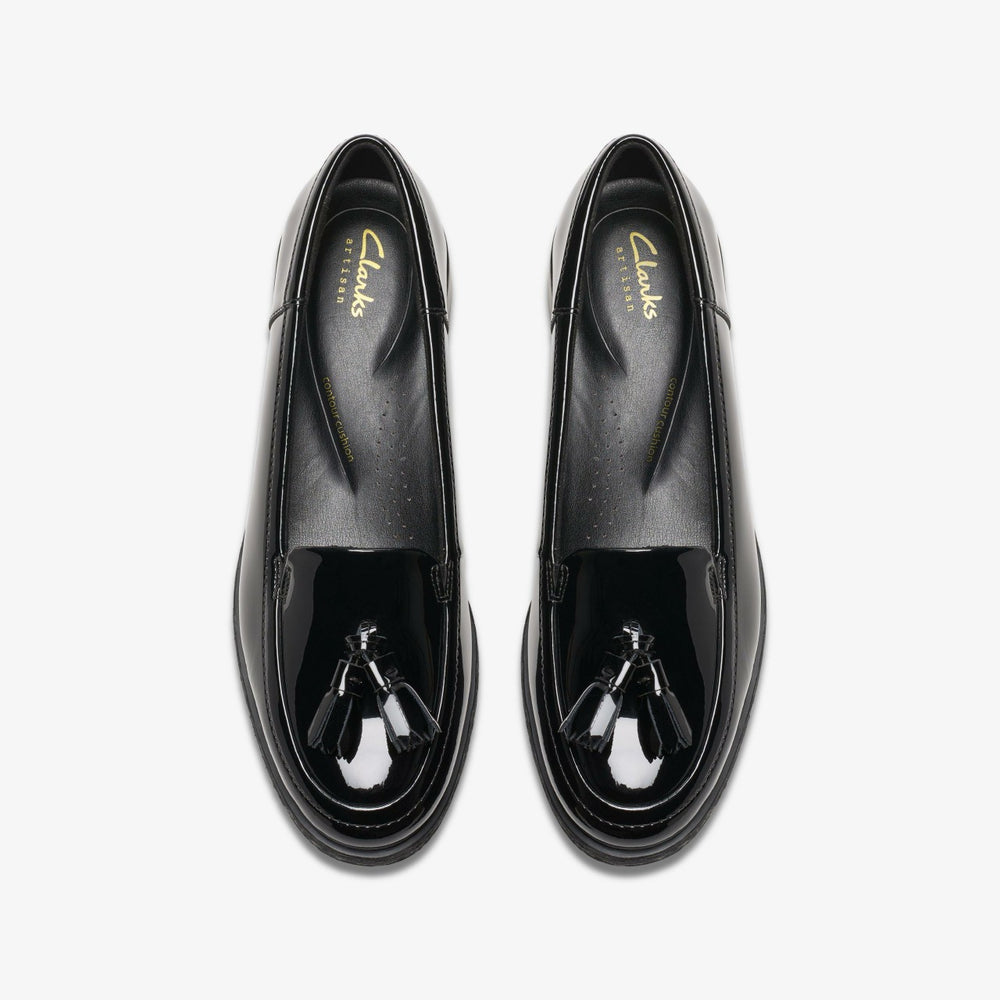 Havisham Edge Loafer Black Patent